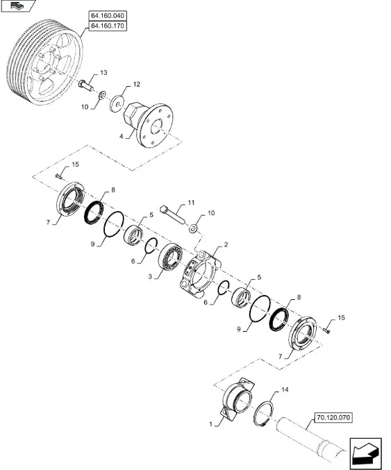 47936605 - корпус подшипника